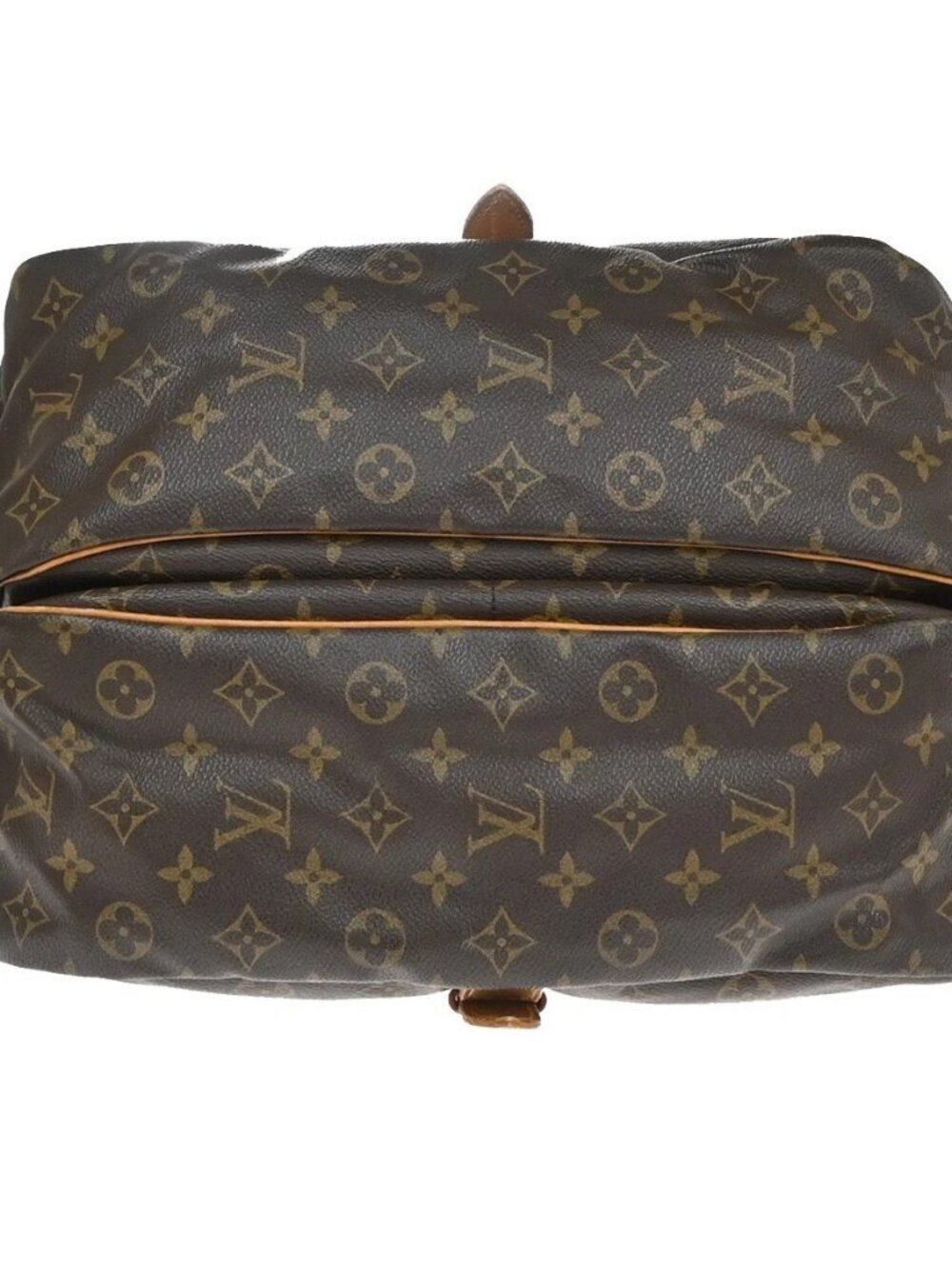 LOUIS VUITTON Saumur 35 Shoulder Bag Monogram Leather BN France M42254 64YJ101 - Picture 6 of 14
